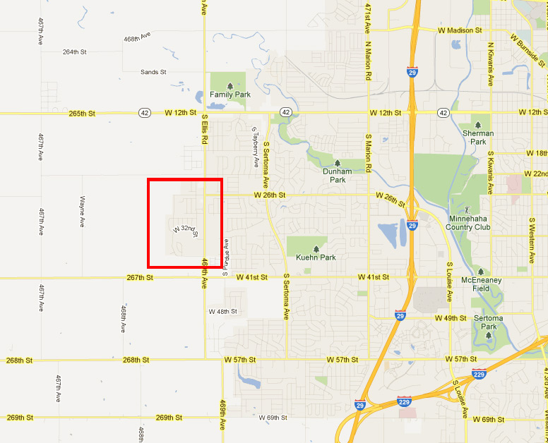 Westwood Valley Map